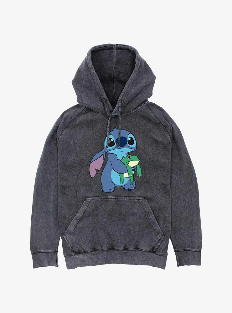 Disney Lilo & Stitch Froggie Mineral Wash Hoodie