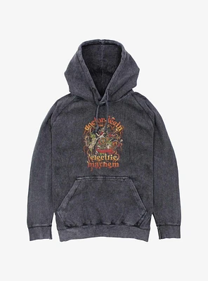 Disney The Muppets Dr Teeth. & Electric Mayhem Mineral Wash Hoodie