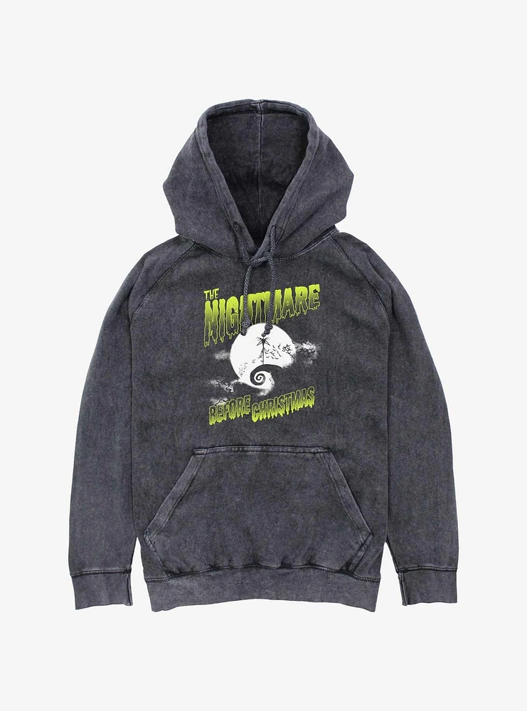 Disney Nightmare Before Christmas Spooky Mineral Wash Hoodie