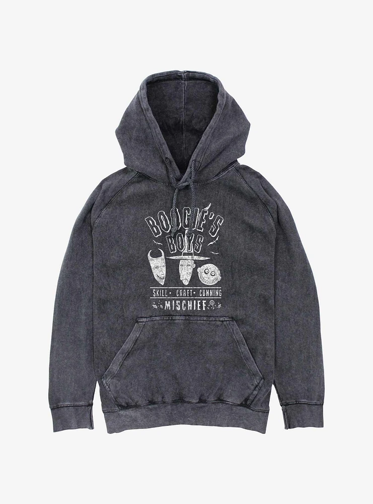 Disney Nightmare Before Christmas Boogie's Boys Mineral Wash Hoodie