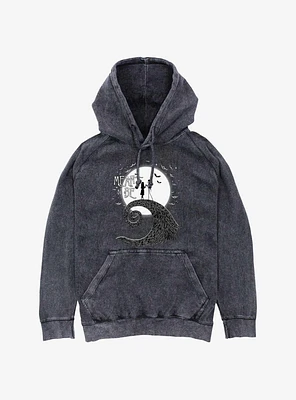Disney Nightmare Before Christmas Meant To Be Mineral Wash Hoodie