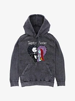 Disney Nightmare Before Christmas Together Forever Mineral Wash Hoodie