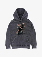 Marvel Black Panther T'Challa Unmasked Mineral Wash Hoodie