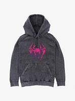 Marvel Spider-Man: Into The Spider-Verse Gwen Logo Wash Hoodie