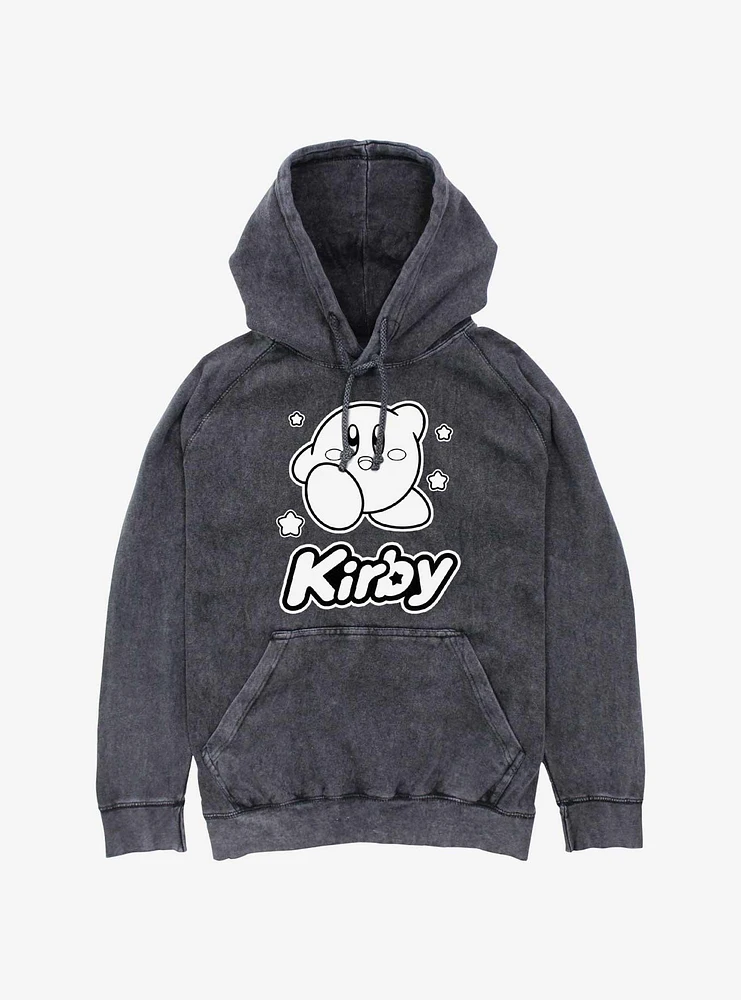 Kirby Monochrome Mineral Wash Hoodie