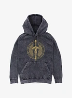 The Legend Of Zelda: Tears Kingdom Master Sword Icon Mineral Wash Hoodie