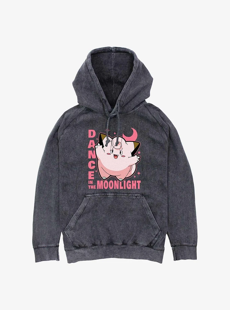 Pokemon Clefairy Dance Mineral Wash Hoodie