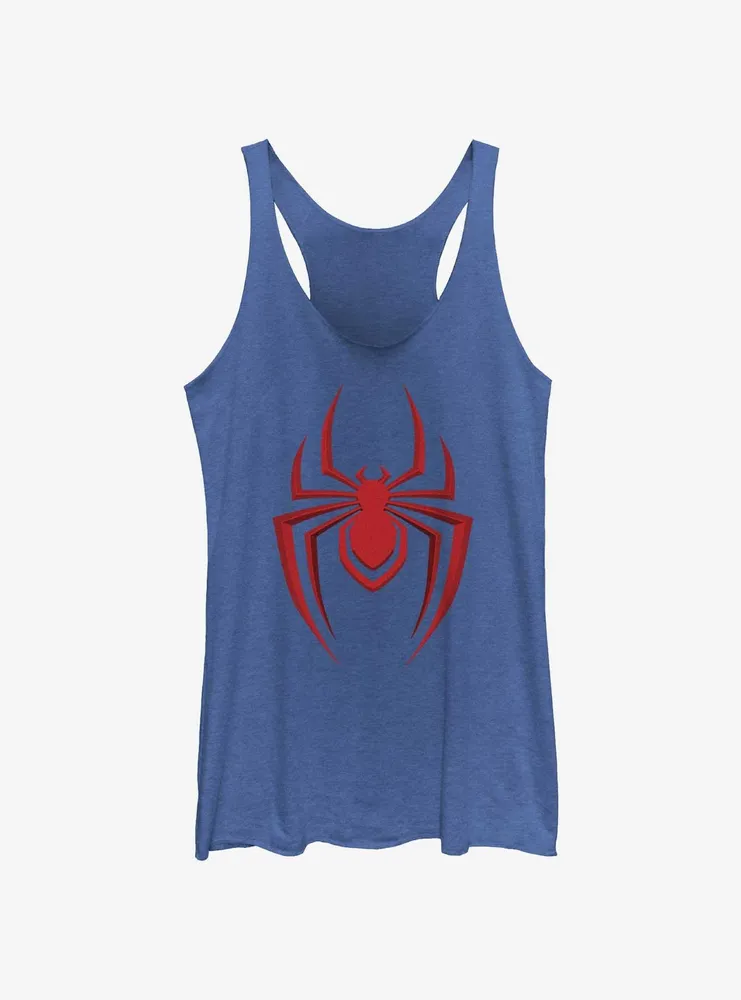 Marvel Spider-Man 2 Game Red Spider Icon Womens Tank Top