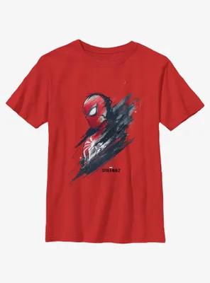 Marvel Spider-Man 2 Game Profile Youth T-Shirt