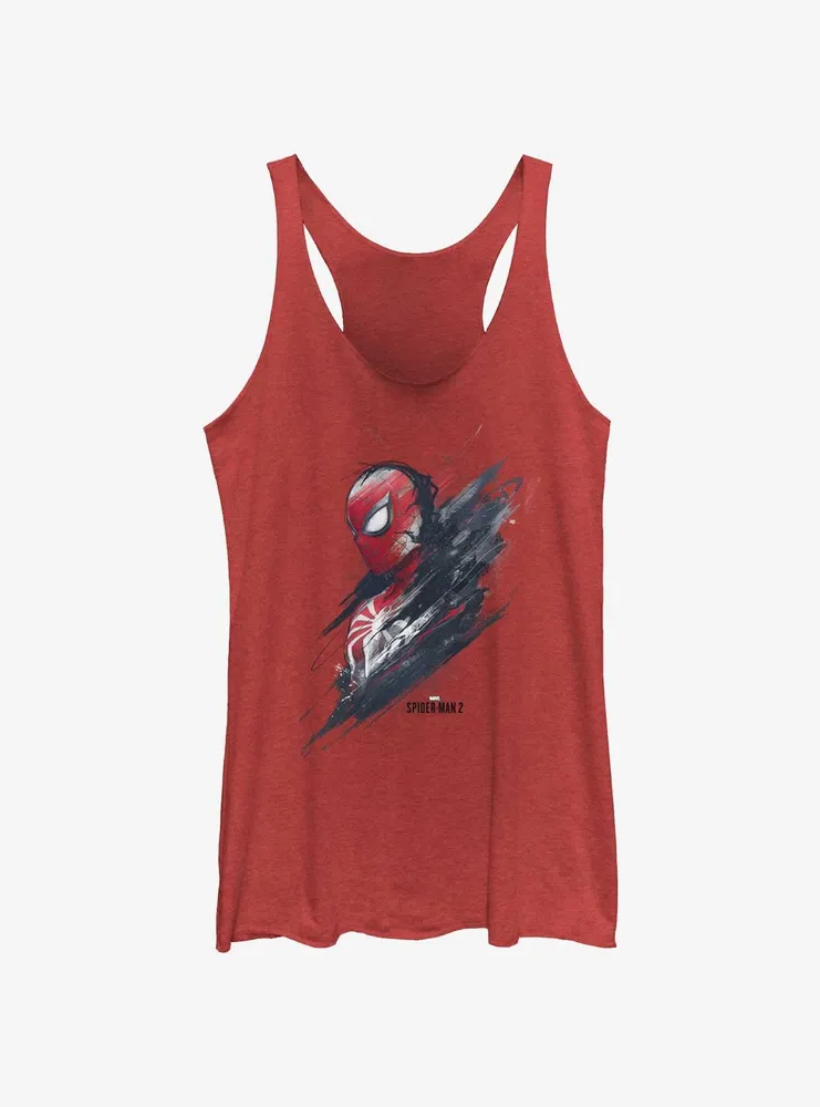Marvel Spider-Man 2 Game Profile Womens Tank Top