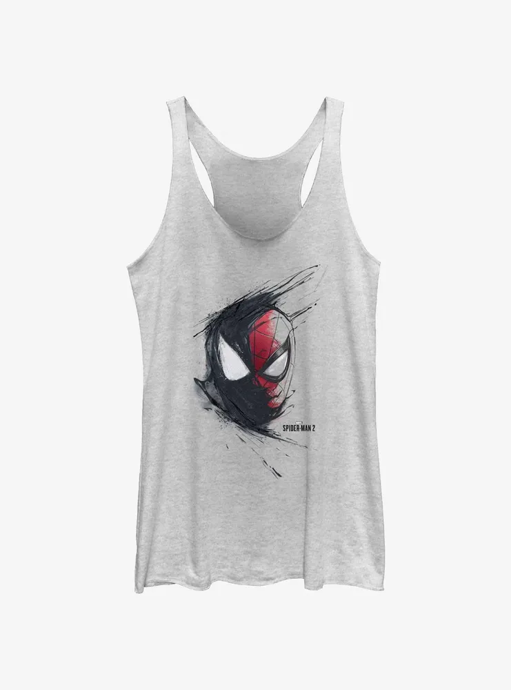 Marvel Spider-Man 2 Game Venom Splash Womens Tank Top