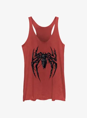 Marvel Spider-Man 2 Game Black Spider Venom Icon Womens Tank Top