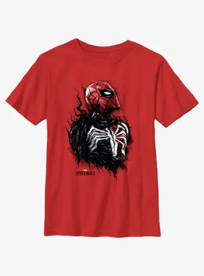 Marvel Spider-Man 2 Game Venom Transformation Youth T-Shirt
