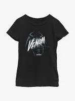 Marvel Spider-Man 2 Game Venom Logo Youth Girls T-Shirt