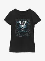 Marvel Spider-Man 2 Game Venom Web Youth Girls T-Shirt