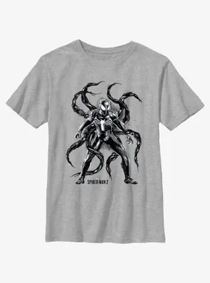 Marvel Spider-Man 2 Game Venom Tentacles Youth T-Shirt