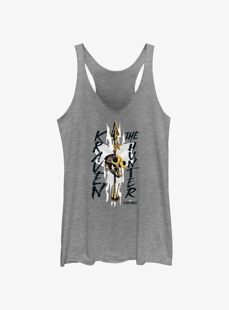 Marvel Spider-Man 2 Game Kraven The Hunter Womens Tank Top