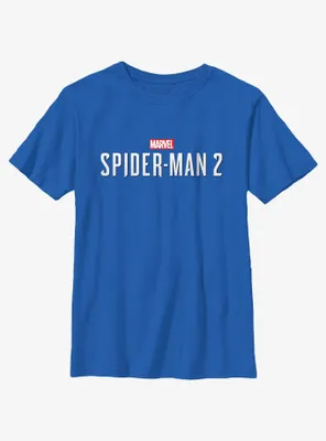 Marvel Spider-Man 2 Game Logo Youth T-Shirt