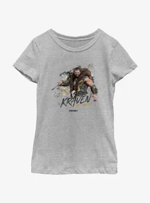 Marvel Spider-Man 2 Game Kraven The Hunter Character Youth Girls T-Shirt