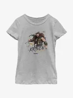 Marvel Spider-Man 2 Game Kraven The Hunter Character Youth Girls T-Shirt