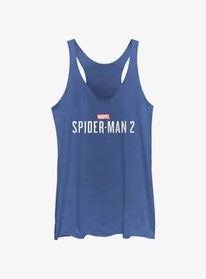 Marvel Spider-Man 2 Game Logo Womens Tank Top