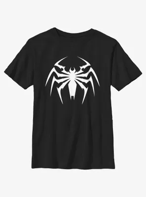 Marvel Spider-Man 2 Game Venom Spider Icon Youth T-Shirt