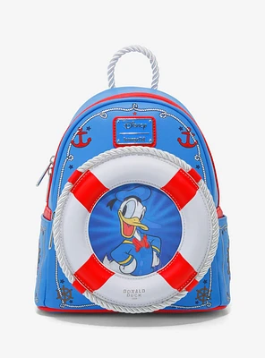 Loungefly Disney Donald Duck 90th Anniversary Lenticular Mini Backpack