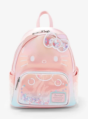 Loungefly Hello Kitty Confetti Pastel Mini Backpack