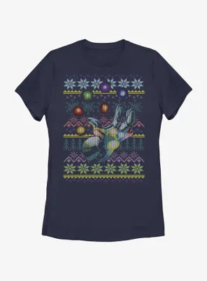 Marvel Avengers Gauntlet Ugly Holiday Womens T-Shirt
