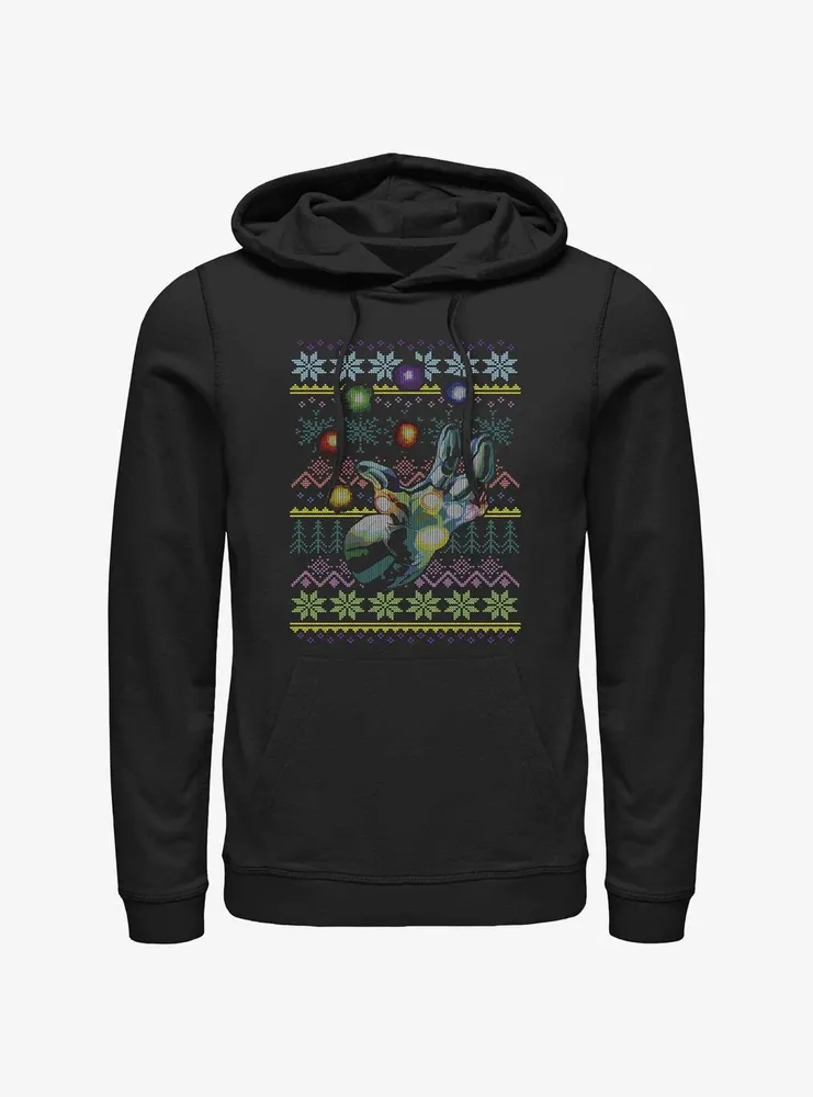 Marvel Avengers Gauntlet Ugly Holiday Hoodie