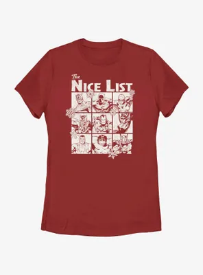 Marvel The Nice List Womens T-Shirt