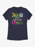 Marvel On The Naughty List Womens T-Shirt