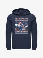 Marvel Captain America Sam Wilson Ugly Holiday Hoodie