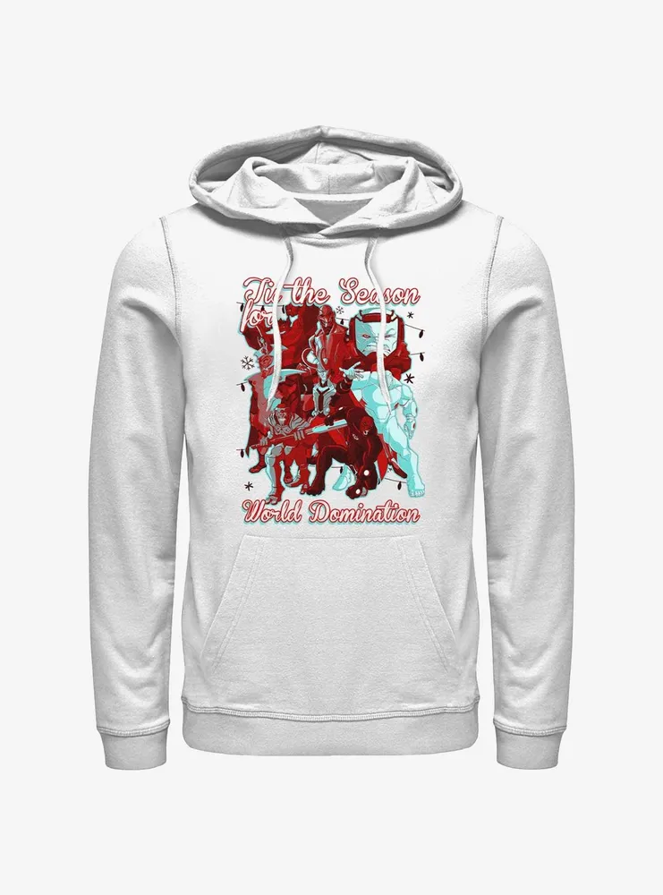 Marvel Avengers Tis The Season For World Domination Hoodie