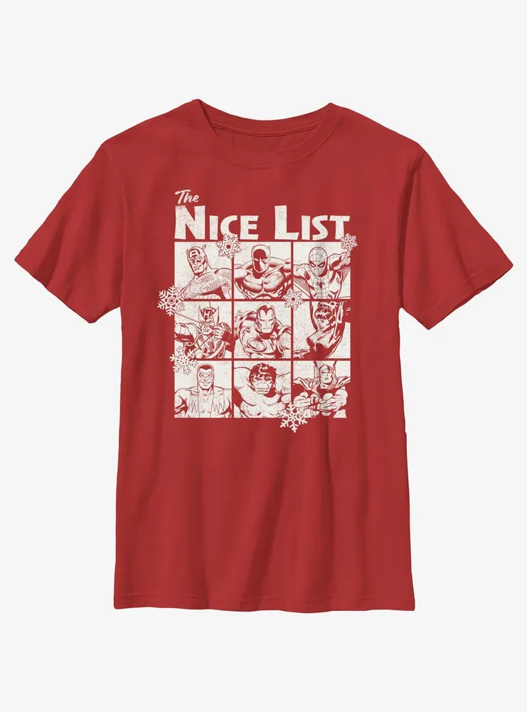 Marvel The Nice List Youth T-Shirt