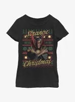 Marvel Doctor Strange Ugly Christmas Youth Girls T-Shirt