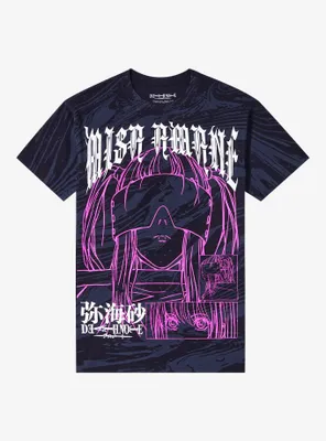 Death Note Misa Swirl Wash Boyfriend Fit Girls T-Shirt