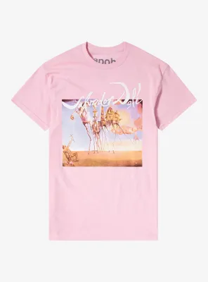 Apoh London Salvador Dali Artwork Boyfriend Fit Girls T-Shirt