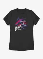 Marvel Spider-Man 2 Game Venom Scratch Portrait Womens T-Shirt