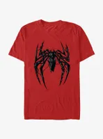 Marvel Spider-Man 2 Game Black Spider Venom Icon T-Shirt