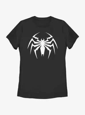 Marvel Spider-Man 2 Game Venom Spider Icon Womens T-Shirt