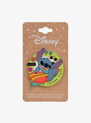 Disney Lilo & Stitch Surfing Stitch Enamel Pin - BoxLunch Exclusive