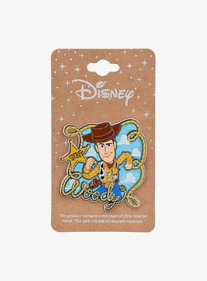 Disney Pixar Toy Story Sheriff Woody Enamel Pin - BoxLunch Exclusive