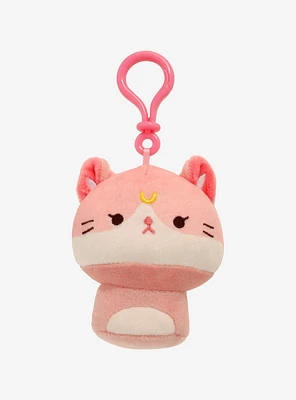 Pixie Pink Cat Plush Key Chain