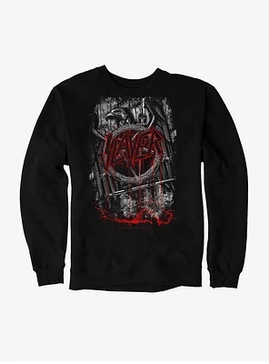 Slayer Dripping Blood Iron Eagle Sweatshirt