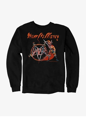 Slayer Show No Mercy Album Cover Sweatshirt