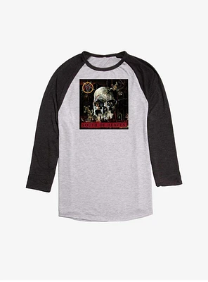Slayer South Of Heaven Album Cover Raglan T-Shirt