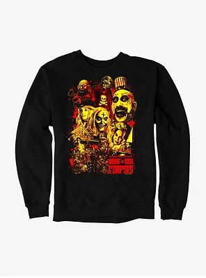 House Of 1000 Corpses Movie Poster Sweatshirt