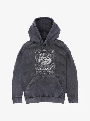 Disney 100 Mickey Mouse Steamboat Mineral Wash Hoodie