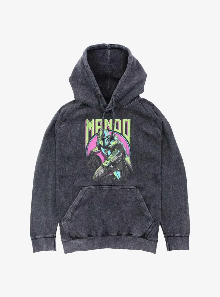 Star Wars The Mandalorian New Wave Mineral Wash Hoodie